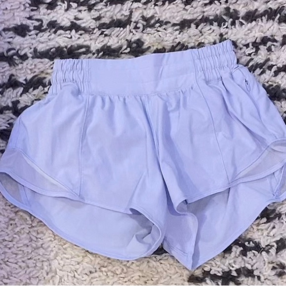 Pastel blue hotty hots 2.5” inseam